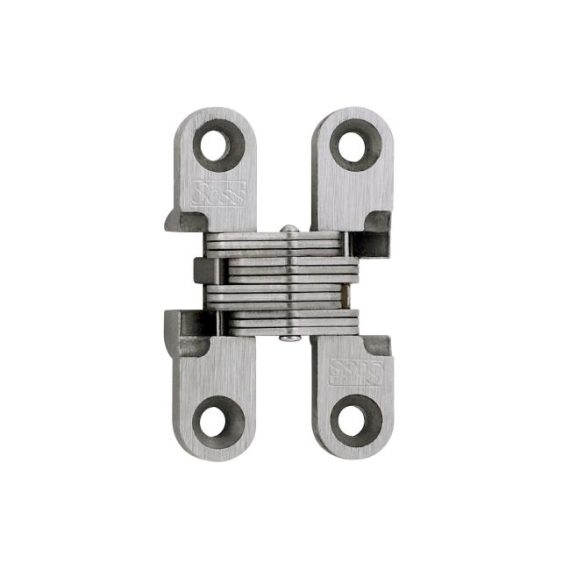 Cabinet Hinges | 1-11/16″ (43mm)H Stainless Steel Invisible Hinges, Cabinet Type, 1/2″ Min. Material Thickness- EACH Cabinet Hinges Cabinet Hinges