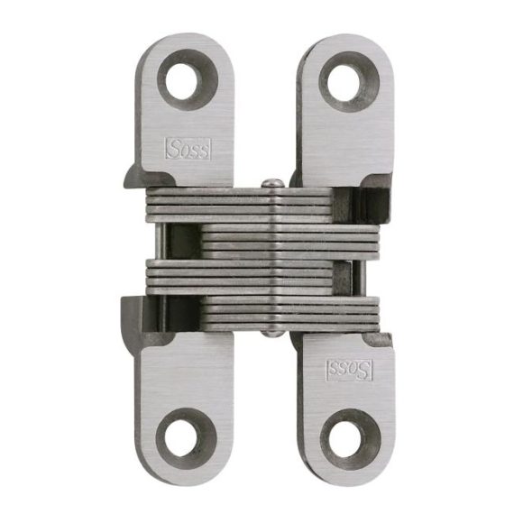 Cabinet Hinges | 2-3/8″ (60mm)H Stainless Steel Invisible Hinge, Medium Duty, 3/4″ Min. Material Thickness – EACH Cabinet Hinges Cabinet Hinges