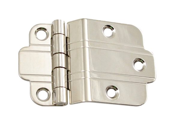 Cabinet Hinges | 3/8in. Offset Non-Self Closing Cabinet Hinge – EACH (Polished Nickel) Cabinet Hinges Cabinet Hinges