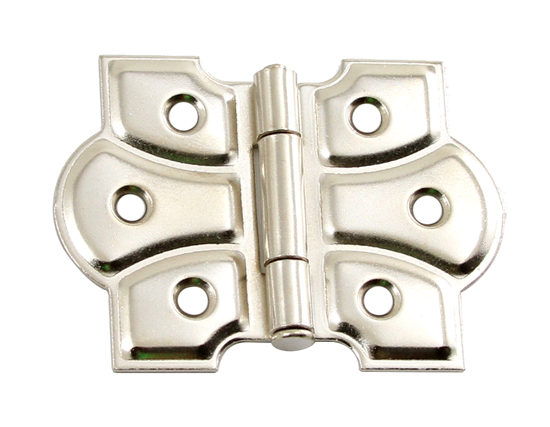 Cabinet Hinges | Flush Mount Non-Self Closing Cabinet Hinge – PAIR (Polished Nickel) Cabinet Hinges Cabinet Hinges