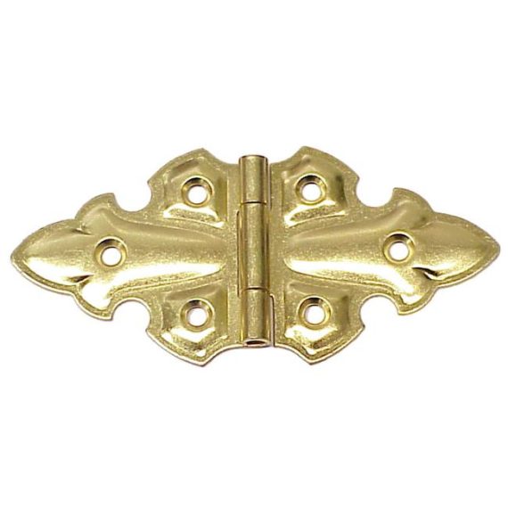 Cabinet Hinges | Flush Mount Non-Self Closing Cabinet Hinge – PAIR (Unlacquered Polished Brass) Cabinet Hinges Cabinet Hinges