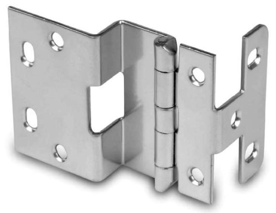 Cabinet Hinges | RPC 270° Opening 2-3/4″ (70mm) Five-Knuckle Overlay Cabinet Hinge – EACH (Dull Chrome) Cabinet Hinges Cabinet Hinges