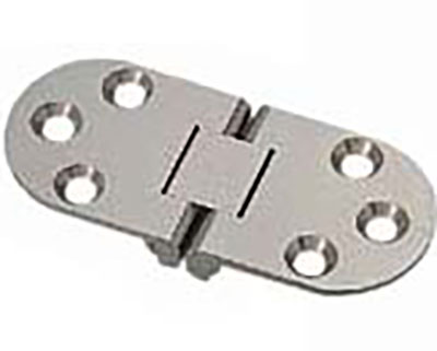 Cabinet Hinges | Solid Brass Tabletop Hinge – EACH (Satin Nickel) Cabinet Hinges Cabinet Hinges