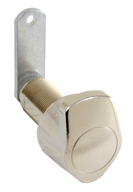 Cabinet Locks | National Padlockable Cam Cabinet Lock – EACH (Bright Nickel) Cabinet Locks Cabinet Locks