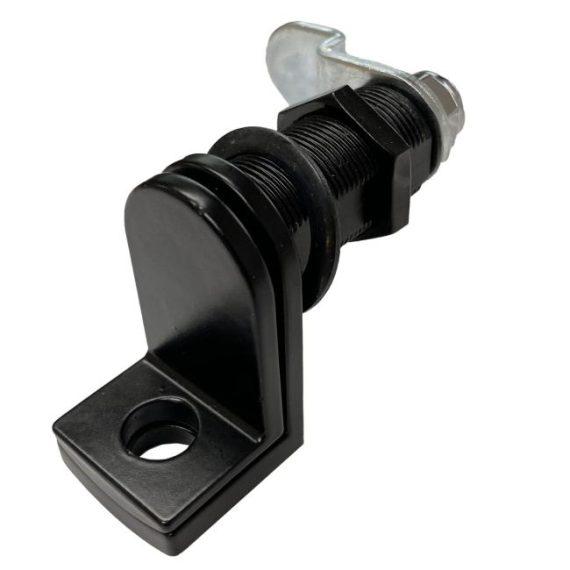 Cabinet Locks | Padlockable Cam Cabinet Lock Hasp – EACH (Matte Black) Cabinet Locks Cabinet Locks