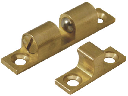 Catches, Latches & Bumpers | 1-11/16″ (43mm) Adjustable Tension Ball Catch (Dull Brass) Catches, Latches & Bumpers Catches, Latches & Bumpers