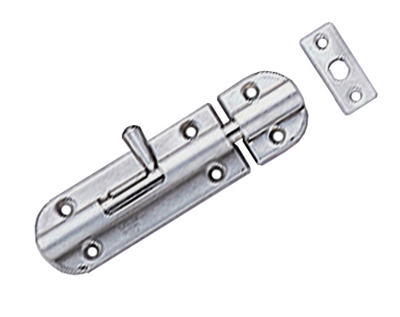 Catches, Latches & Bumpers | 5-7/8″ (149mm) Spring Loaded Barrel Bolt (Satin Stainless Steel) Catches, Latches & Bumpers Catches, Latches & Bumpers