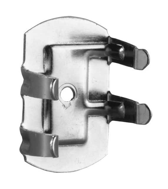 Glides, Levelers, Casters & Swivels | 202 4-Finger Toe-Kick Clip – (EACH) Furniture Glides, Levelers, Casters & Swivels