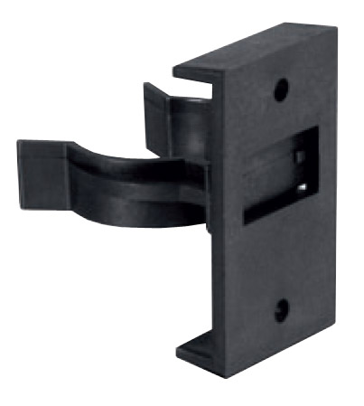 Glides, Levelers, Casters & Swivels | Mounting Clip for Cabinet Leg Leveler – EACH (Black) Furniture Glides, Levelers, Casters & Swivels