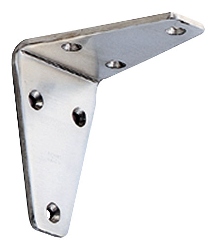 Leg Fittings & Corner Braces | 304 Stainless Steel 2-3/16″ (56mm) Angle Bracket (Polished) Furniture Leg Fittings & Corner Braces