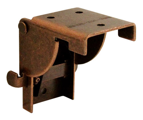 Leg Fittings & Corner Braces | Folding Leg Fitting – EACH (Bronze) Furniture Leg Fittings & Corner Braces