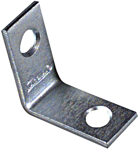 Leg Fittings & Corner Braces | National 115BC 1″ (25mm) Corner Brace – EACH (Zinc Plated) Furniture Leg Fittings & Corner Braces