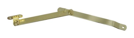 Leg Fittings & Corner Braces | National V1890R Folding Lid Stay Support, Right Hand – EACH (Brass) Furniture Leg Fittings & Corner Braces