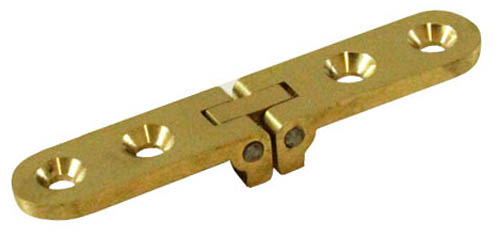 Lid Stays, Lid Hinges & Lid Supports | Solid Brass Flip-Top Table Hinge – EACH (Polished Brass) Cabinet Hinges Cabinet Hinges