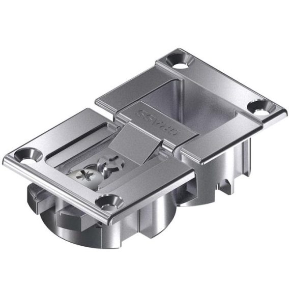 Lid Stays, Lid Hinges & Lid Supports | Tiomos Adjustable 90° Drop Flap Hinge – EACH (Nickel) Cabinet Hinges Cabinet Hinges