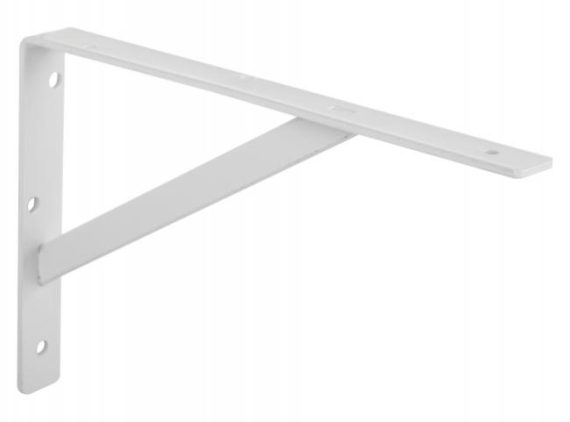 Shelf Brackets & Supports | 15-3/4″ (400mm) Ultimate-L Shelf Bracket – EACH (White) Furniture Shelf Brackets & Supports