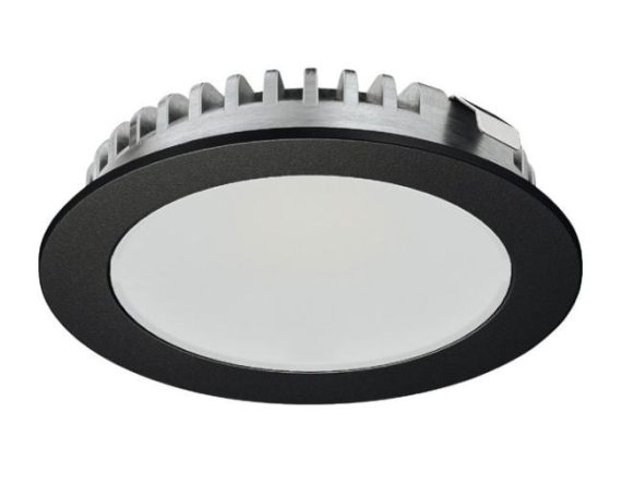 Under Cabinet Lighting | 2094 LED 12V 2.5W Warm White 3000K Recess/Surface Mounted DownLight – EACH Furniture Black/Nickel-Satin