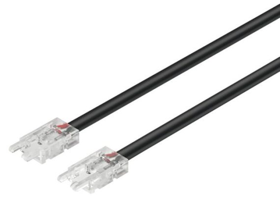 Under Cabinet Lighting | 5 A/18AWG Interconnecting Lead for Loox5 LED 12V & 24V Strip Lights – EACH (Black) Furniture Under Cabinet Lighting