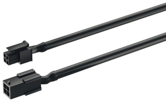 Under Cabinet Lighting | LED 78-3/4″ (2000mm) Extension Lead for Switches – EACH (Black) Furniture Under Cabinet Lighting