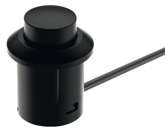 Under Cabinet Lighting | LED On/Off Push Switch – EACH (Black) Furniture Under Cabinet Lighting