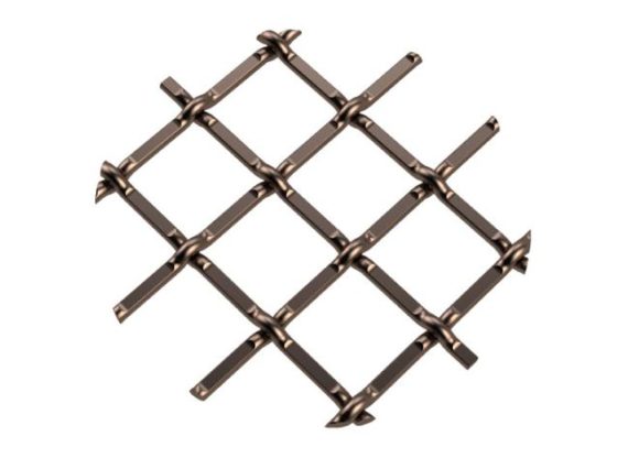 Wire Grilles and Decorative Cabinet Accents | Decorative Grilles 0.5″ Round Single Diamond Furniture Black-Flat/Brass-Antique/Brass-Satin/Copper/Nickel-Satin/Pewter-Antique/Stainless Steel