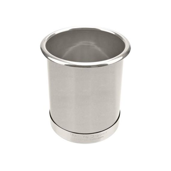 Wire Grommets & Electrical Management | 5″ (128mm) Stainless Steel Canister with Capped Bottom (Stainless Steel) Furniture Wire Grommets & Electrical Management