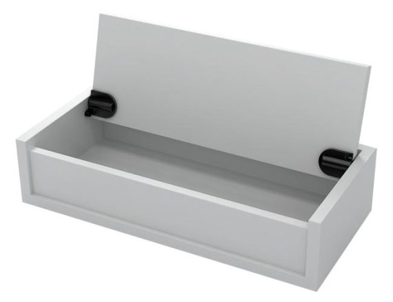 Lid Stays, Lid Hinges & Lid Supports | Soft-Close Dampening Hinge – PAIR Furniture Lid Stays, Lid Hinges & Lid Supports